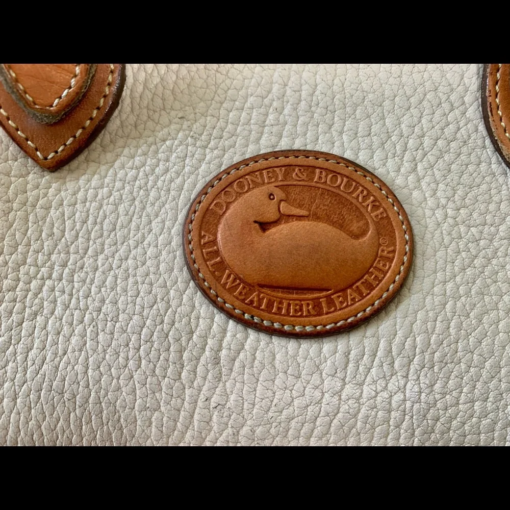 Dooney & Bourke Vintage Leather Satchel - Picture 2 of 16
